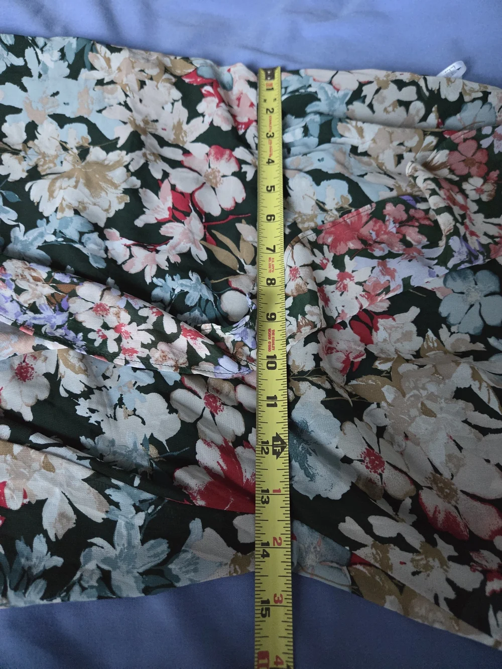 Lulu's Black Multi Floral Ruffle Wrap Maxi Dress - Picture 5 of 6